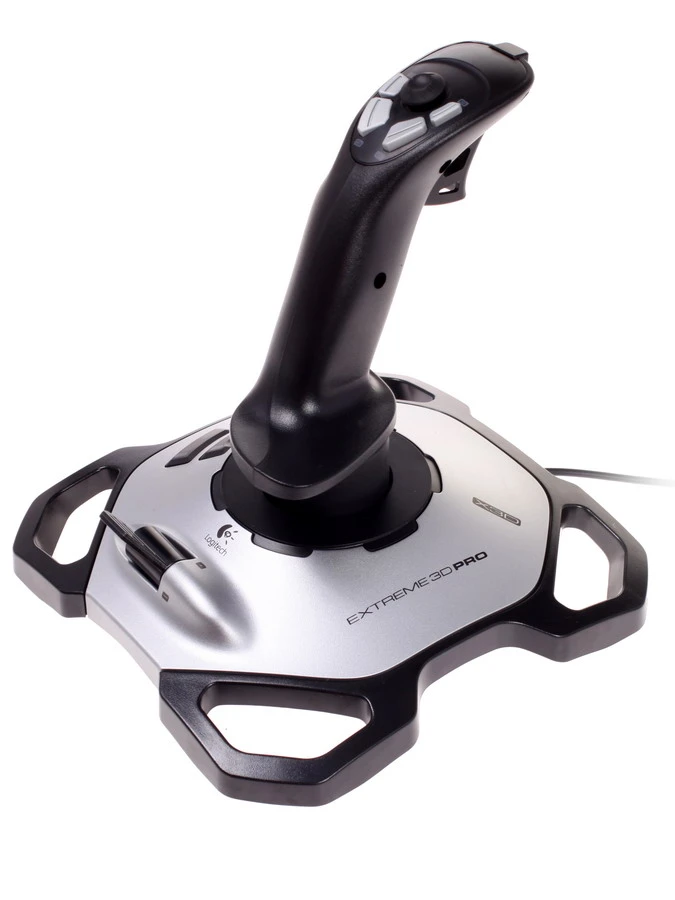 Джойстик Logitech Extreme 3D Pro черный